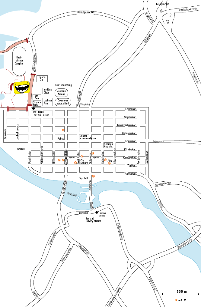 Joensuu Citymap
