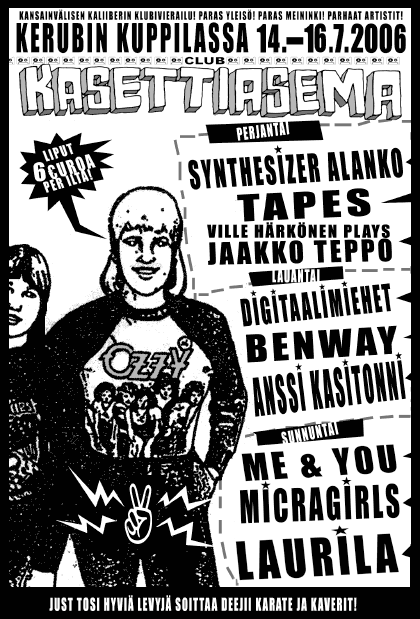 Juliste: Club Kasettiasema