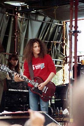 Juha Torvinen Ilosaarirockissa vuonna 1981
