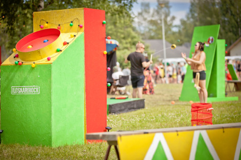Karnevaalialue oli Rokissa viime vuonna ensi kertaa. Kuva: Tuukka Pakarinen