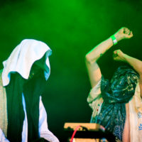 Tähtiportti esiintyi lauantaina Soundin lavalla. Kuva: Camilla Hanhirova