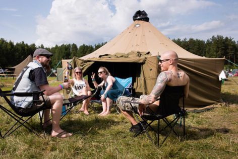 Saturday at Niittyleirintä. Photo: Markus Korpi-Hallila.