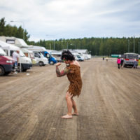 Ravileirinnän Tarzan suosittelee: "kattokaa Ilosaarirock 2014 kiitos-video!" Kuva: Veera Konsti