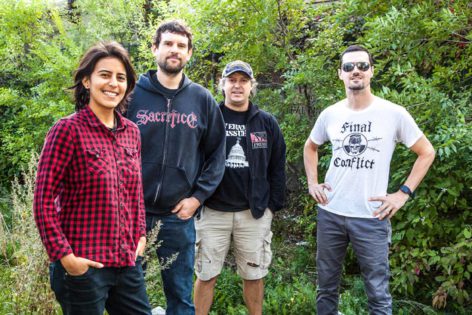 Propagandhi Tähtiteltassa lauantaina 16.7. klo 19:30 alkaen. Kuva: Greg Gallinger.