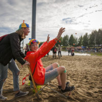 Potkukelkka ei kulje mutta se ei haittaa. Kuva: Sampsa Geijer