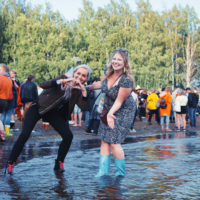 Rakkautta rannalla. Kuva: Svante Gullichsen