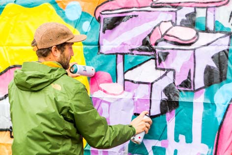 Street Art Wall