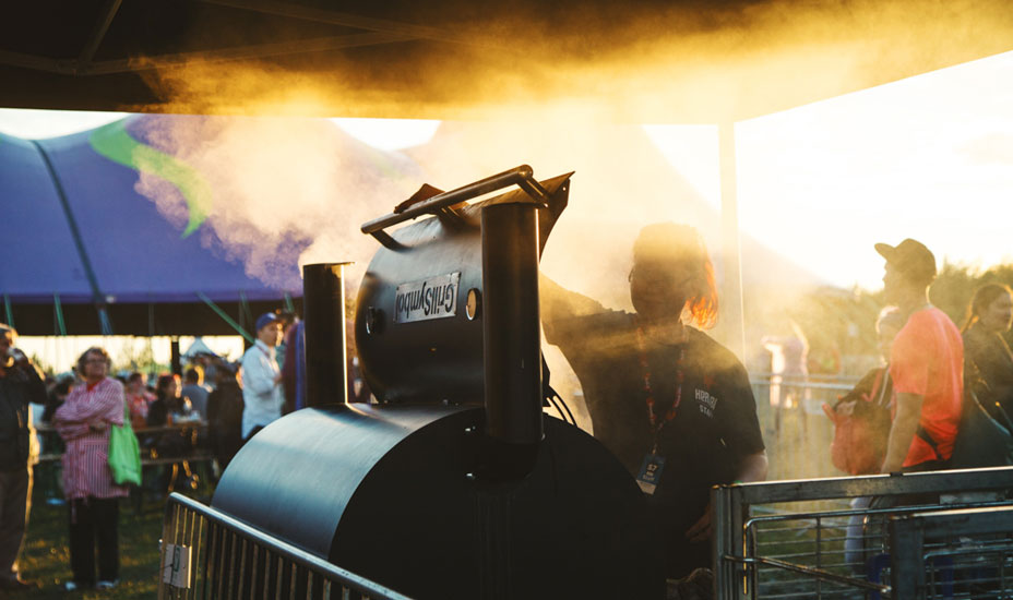 Kerubin grilli Ilosaarirockissa.